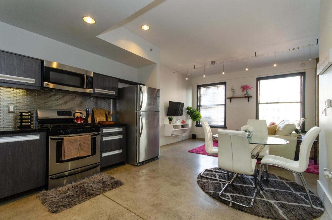 Modern Loft With Rooftop Lounge In Dtla Apartment Лос Анджелис Екстериор снимка